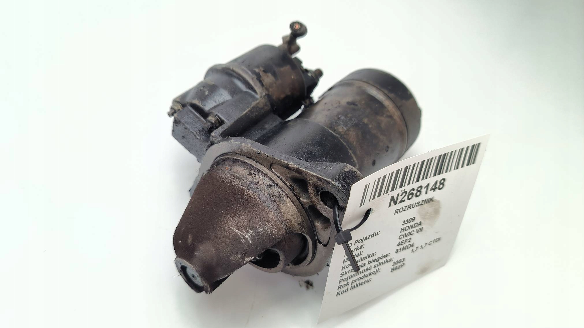 starter 1.7 CTDI HONDA CIVIC VII