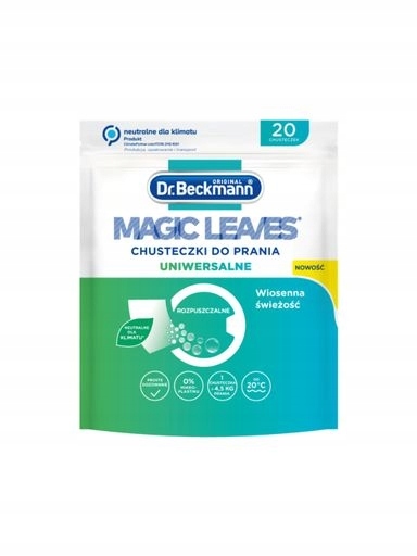 Levně 3X Dr Beckmann Lístky na praní 20 ks Univerzální