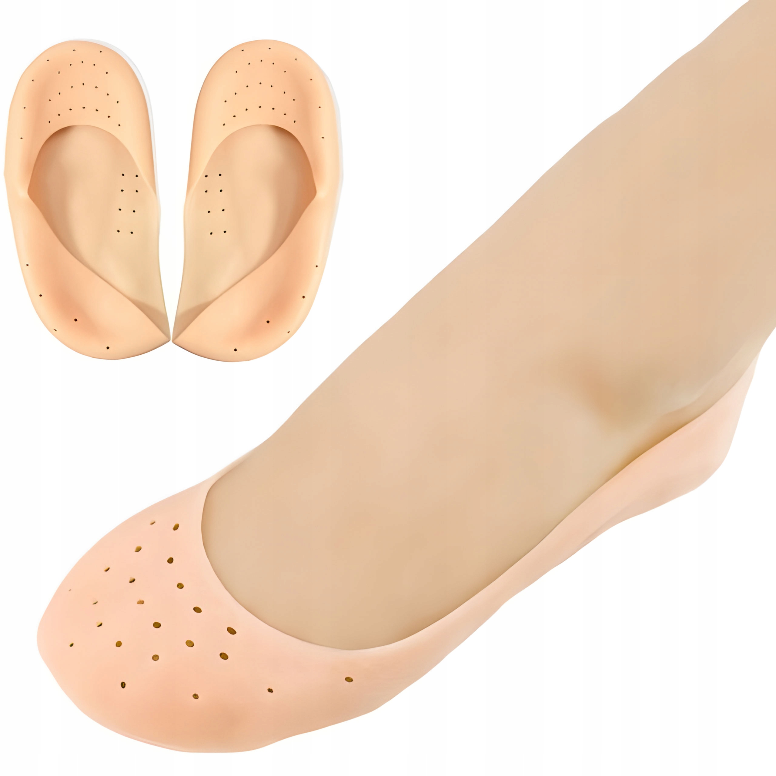 SILIKONOWE SKARPETKI WIELORAZOWE STOPKI NA NOC SPA Marka Mawe