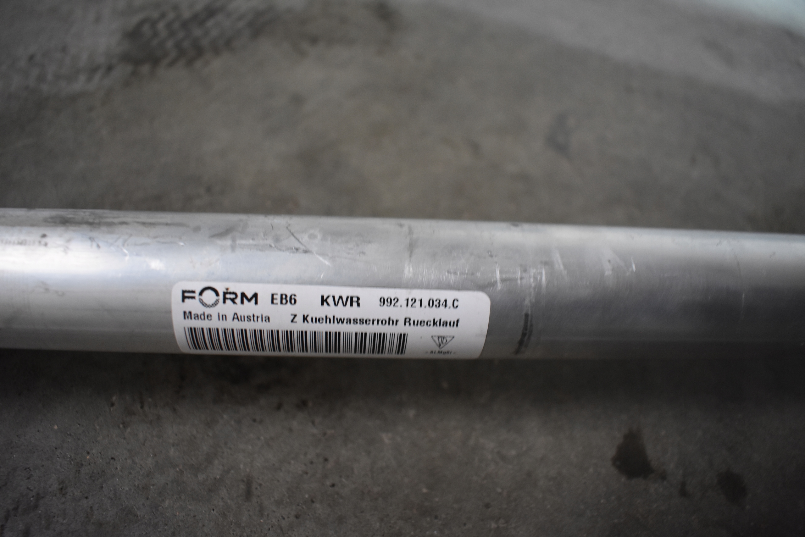 IDEALNE Tubi d’acqua PORSCHE 992 1