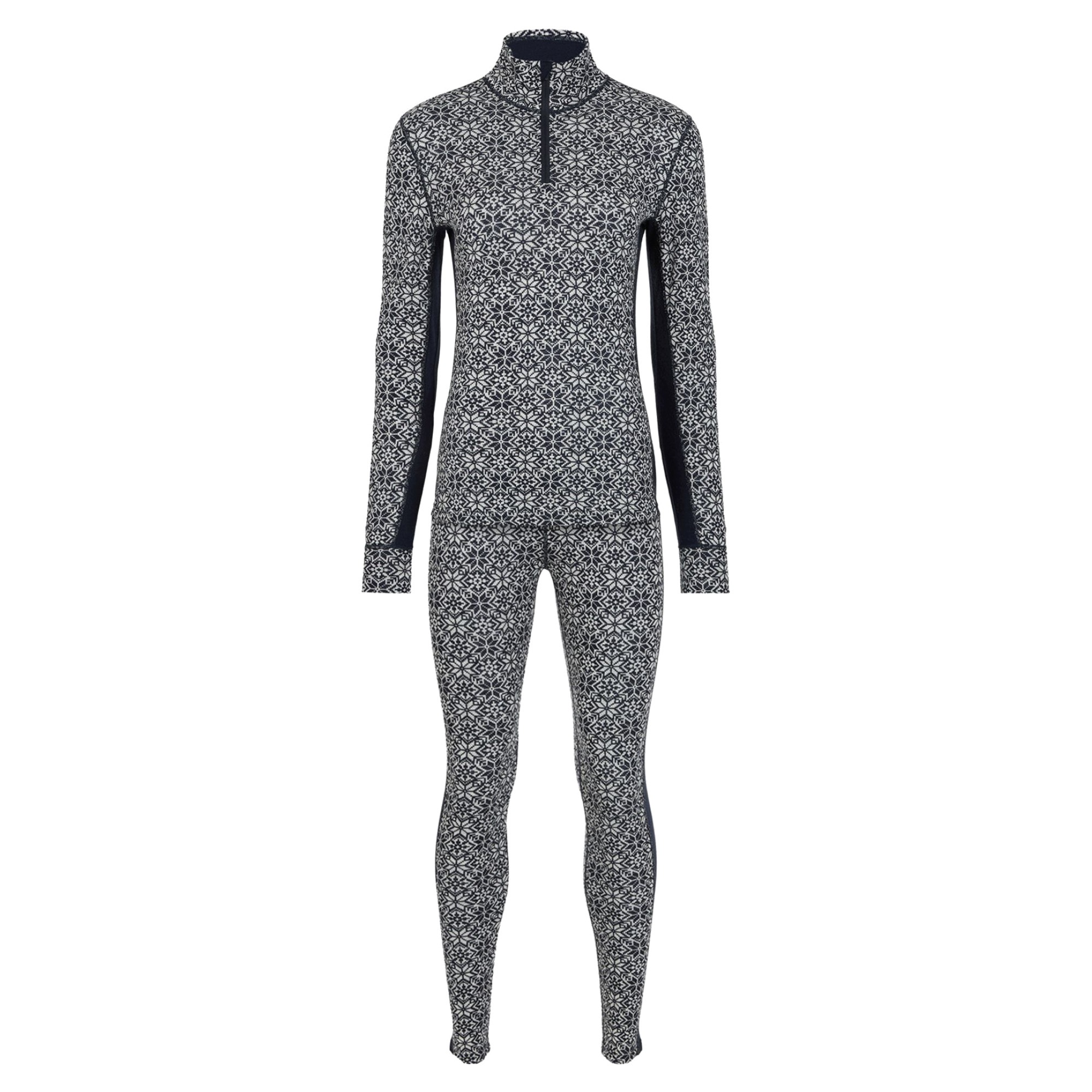 Komplet bielizny termoaktywnej damskiej 100% merino Woolcano SET1121 M