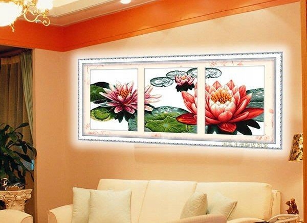 Křížková výšivka počítaná sada (kanva, mulina)