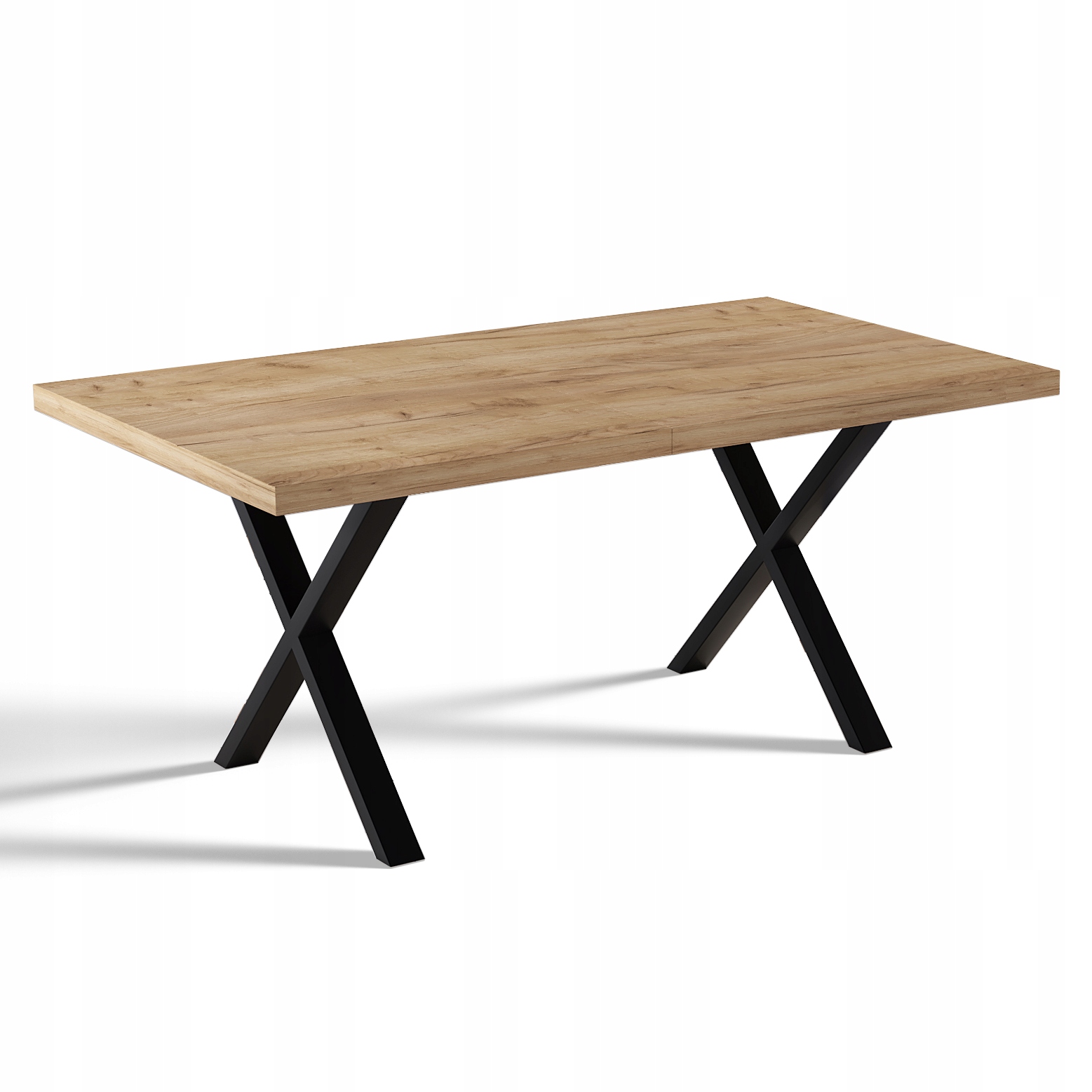 

Stół rozkładany 140/240 Loft metalowe nogi X