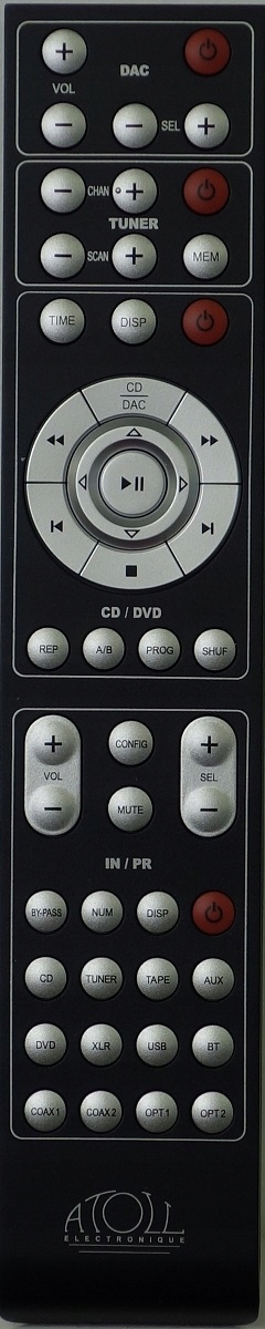 WZMACNIACZ ZINTEGROWANY ATOLL IN80 SIGNATURE SILVE Marka Atoll