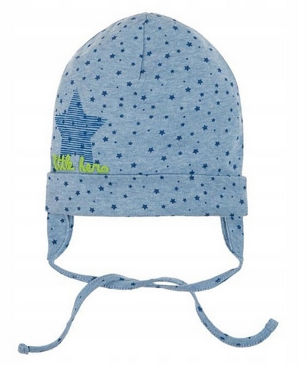 

Czapka chłopięca wiązana Cool Club r. 48/50 +6m