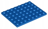 

Lego 3036 Płytka 6x8 Niebieska Nowa (6g)