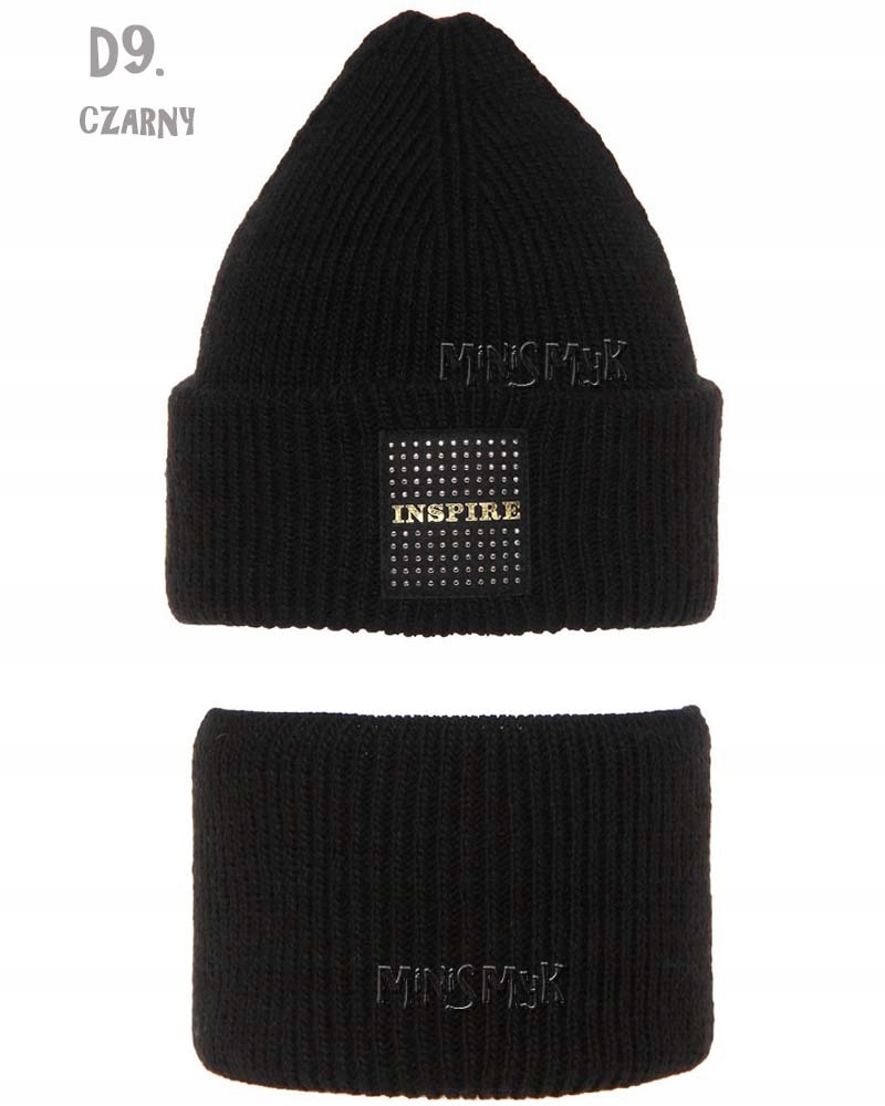 CZAPKA KOMIN 54-56 komplet jesień zimowy 7- 20 lat Marka Inna marka