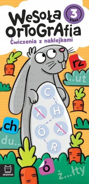 ORTOGRAFIA KSIĄŻKA dla Dziecka Ćwiczenia Klasa 3 Gwarancja ZADOWOLENIA