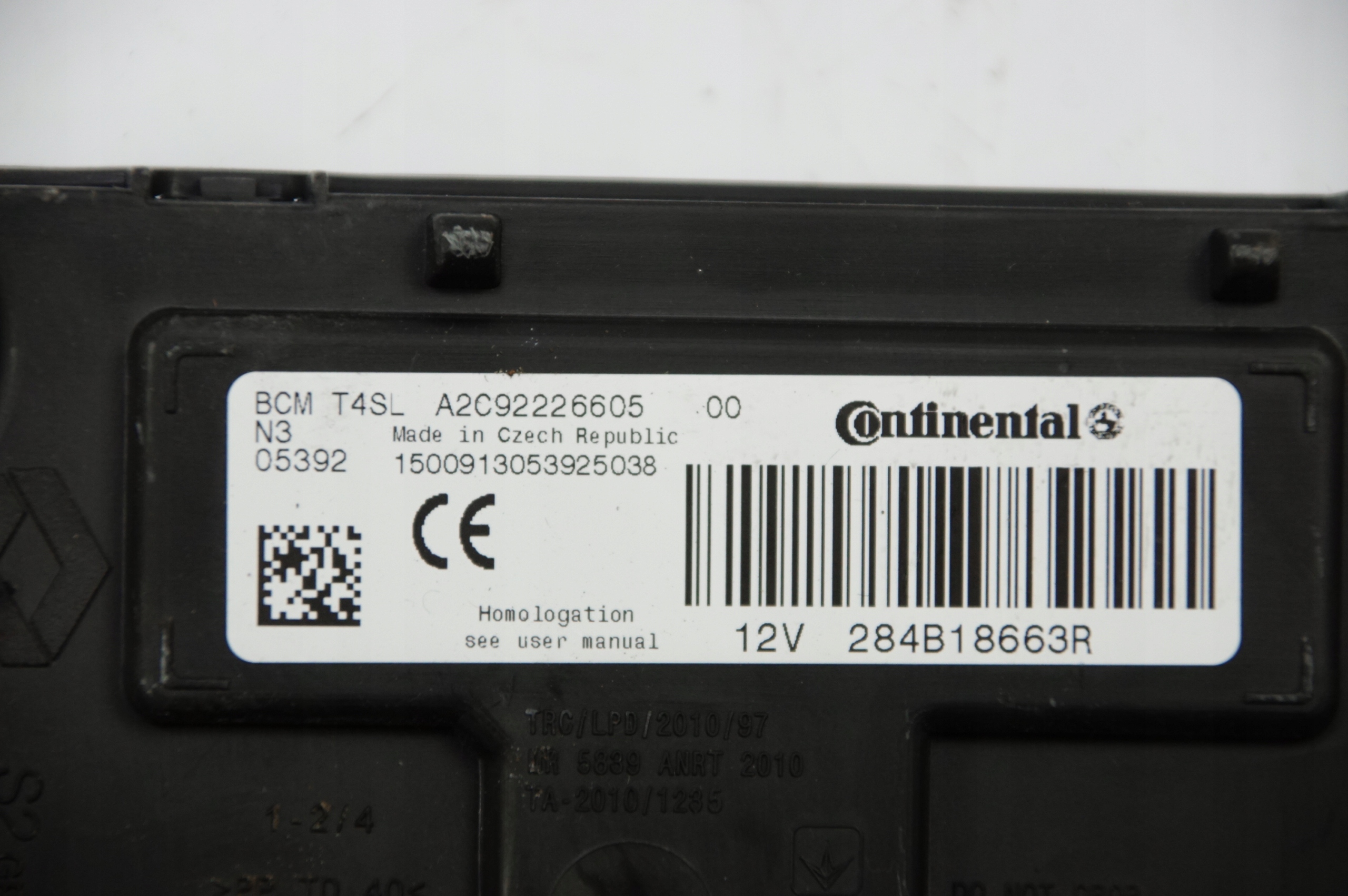 modul 284B18663R BCM DACIA LODGY