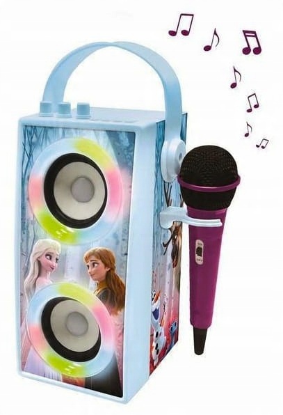 

Frozen Odtwarzacz Karaoke Led Mikrofon Bluetooth