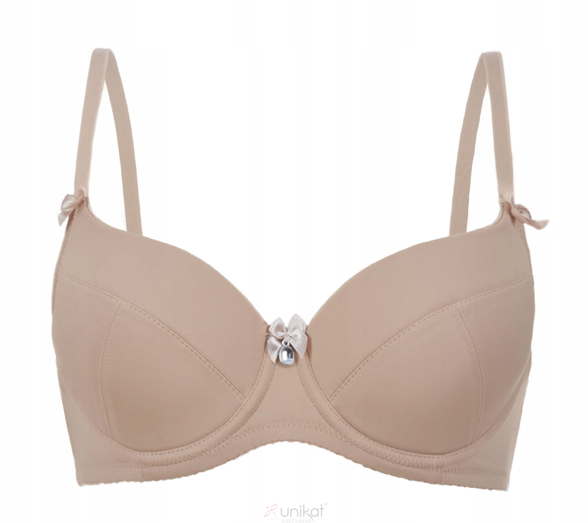 

Biustonosz usztywniany Unikat Celina beżowy 85D
