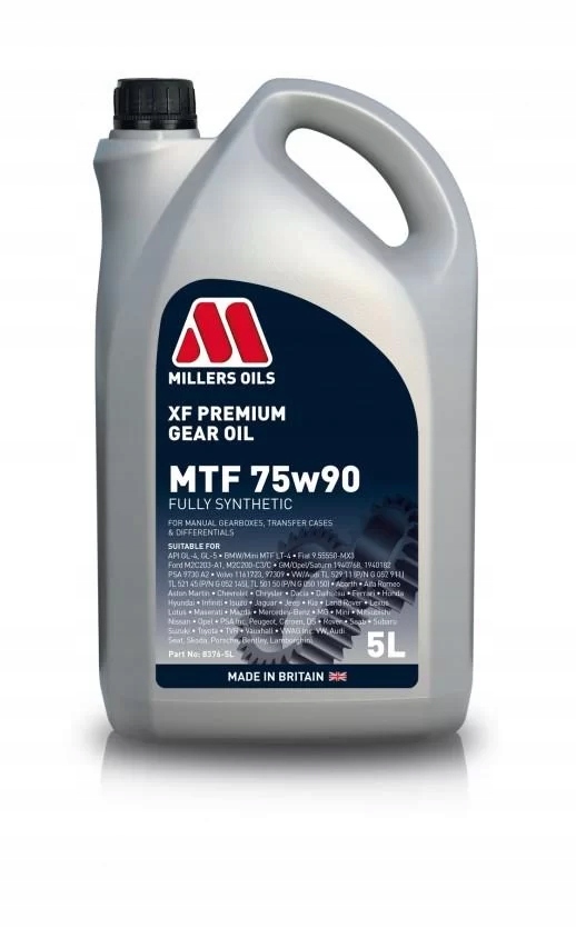 Millers Oils Xf Premium Mtf 75V90 5 L