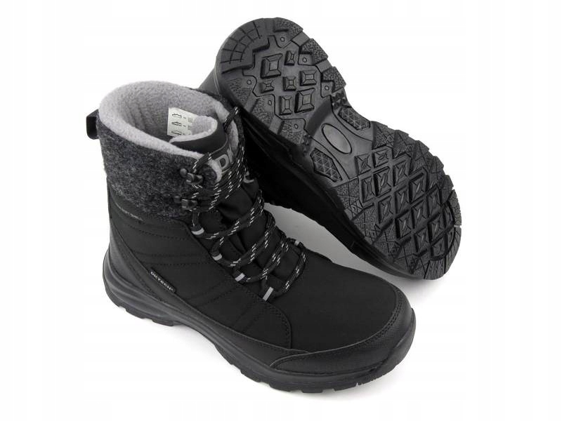 ŚNIEGOWCE DAMSKIE DK 2104 SOFTSHELL CIEPŁE ZIMOWE Wzór dominujący bez wzoru