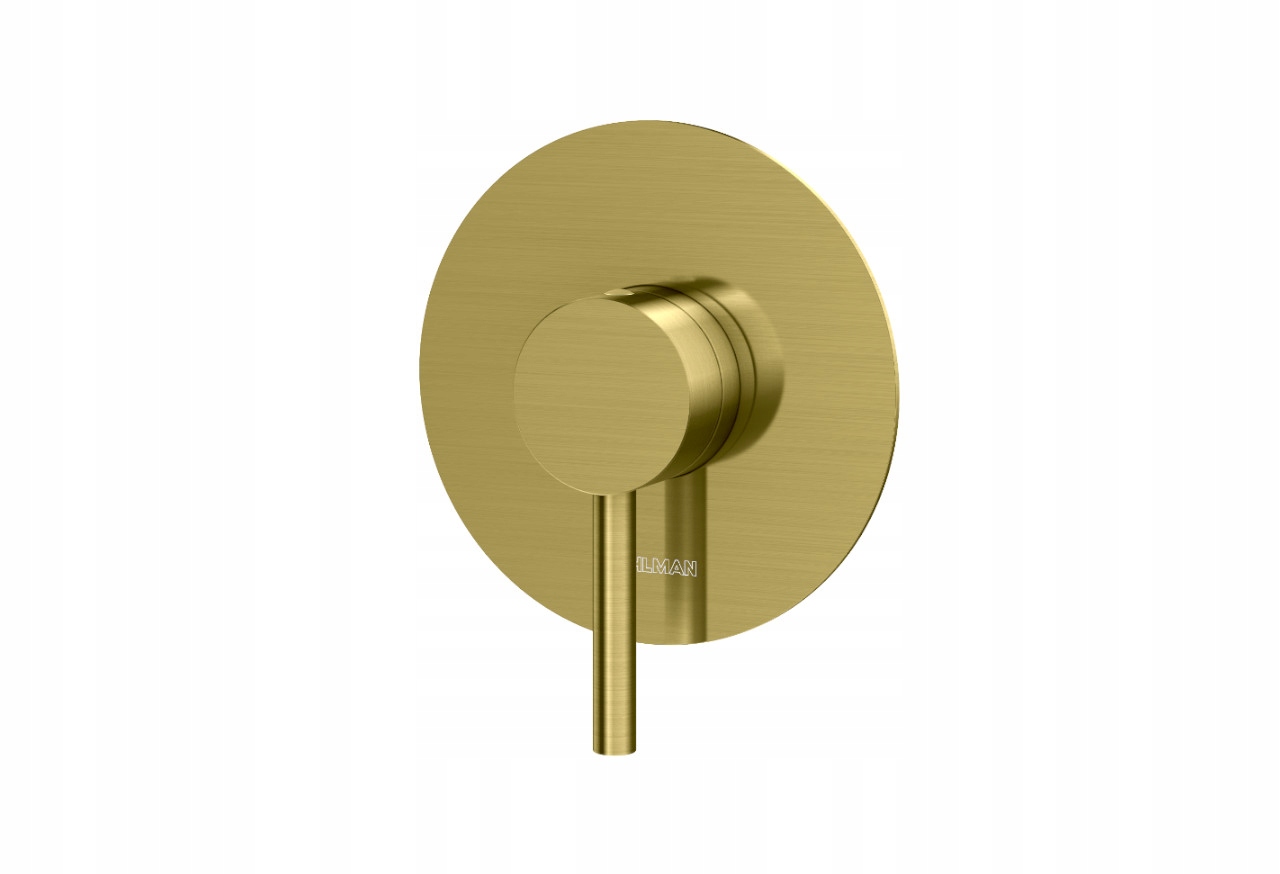 Sprchová batéria Kohlman Axel Brushed Gold brúsené zlato QW220AGDB