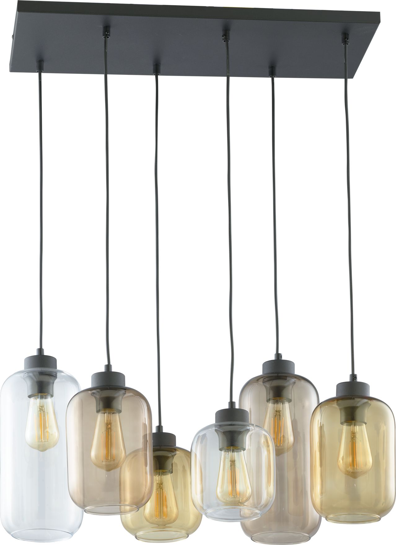 

Lampa wisząca 6PŁ Marco brown 3176 Tk Lighting