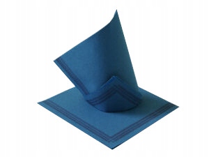 

Serwetka Tendance 38x38 granatowa z paskami 50szt.