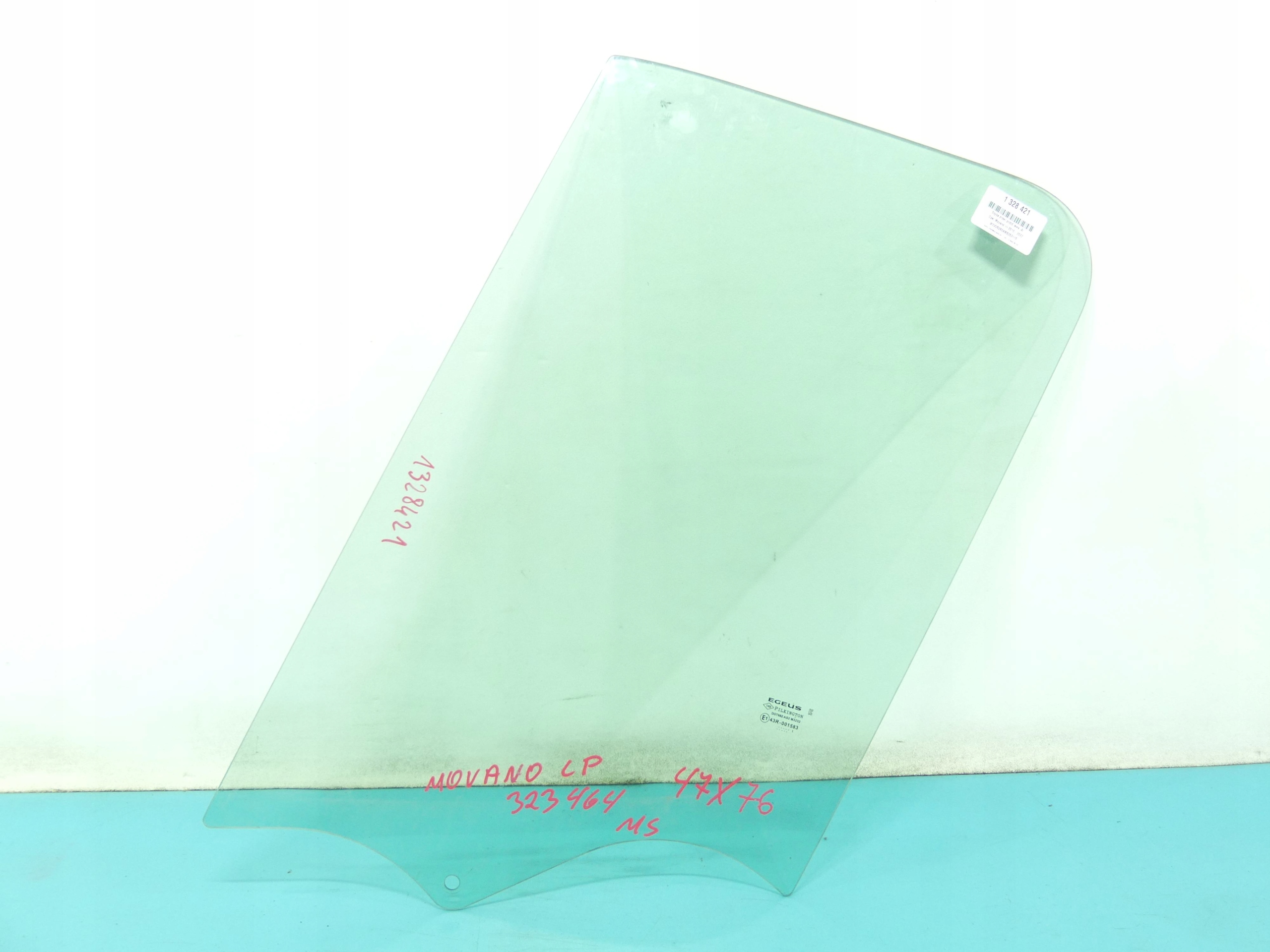 SZYBA DRZWI PRZÓD LEWA OPEL MOVANO III KIEROWCY