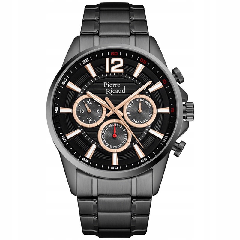 Pánské Hodinky Pierre Ricaud P97040.S1R6QF šedé