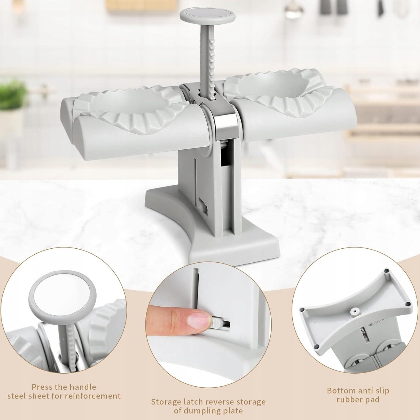 MASZYNKA DO LEPIENIA PIEROGÓW PODWÓJNA EKSPRESOWA Kod producenta PIEROGARKA