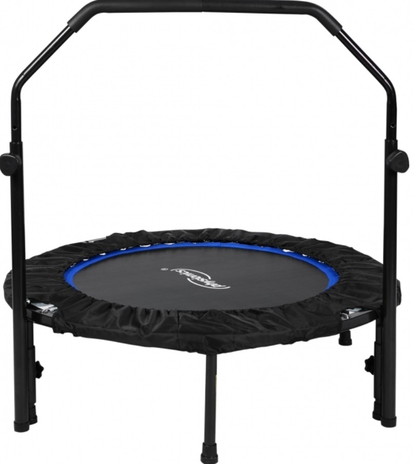 Trampolina fitness Physionics 101 cm z uchwytem regulacją wysokości