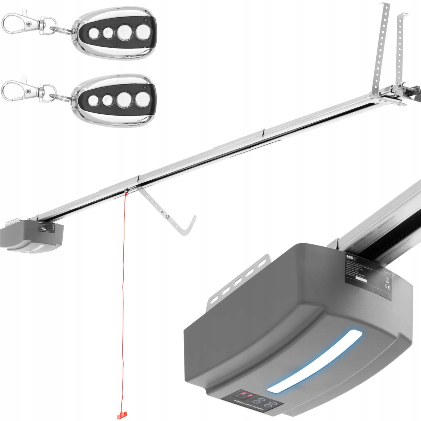 Pohon pro garážová vrata Msw 1200 N 230 V 20x13x32 cm s Led dálkovým ovládáním