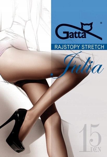 

Rajstopy Julia Stretch 15 Den Gatta: beige, 5/XL