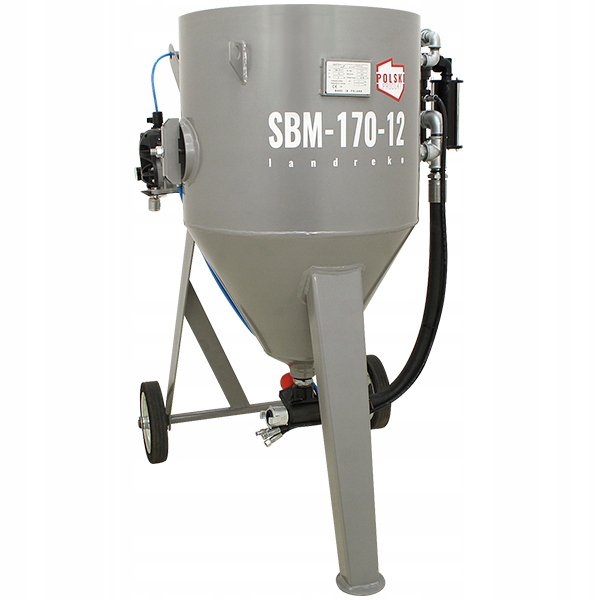 POLSKA PIASKARKA WODNA SODOWARKA 170L +OSPRZĘT BHP Marka Land Reko
