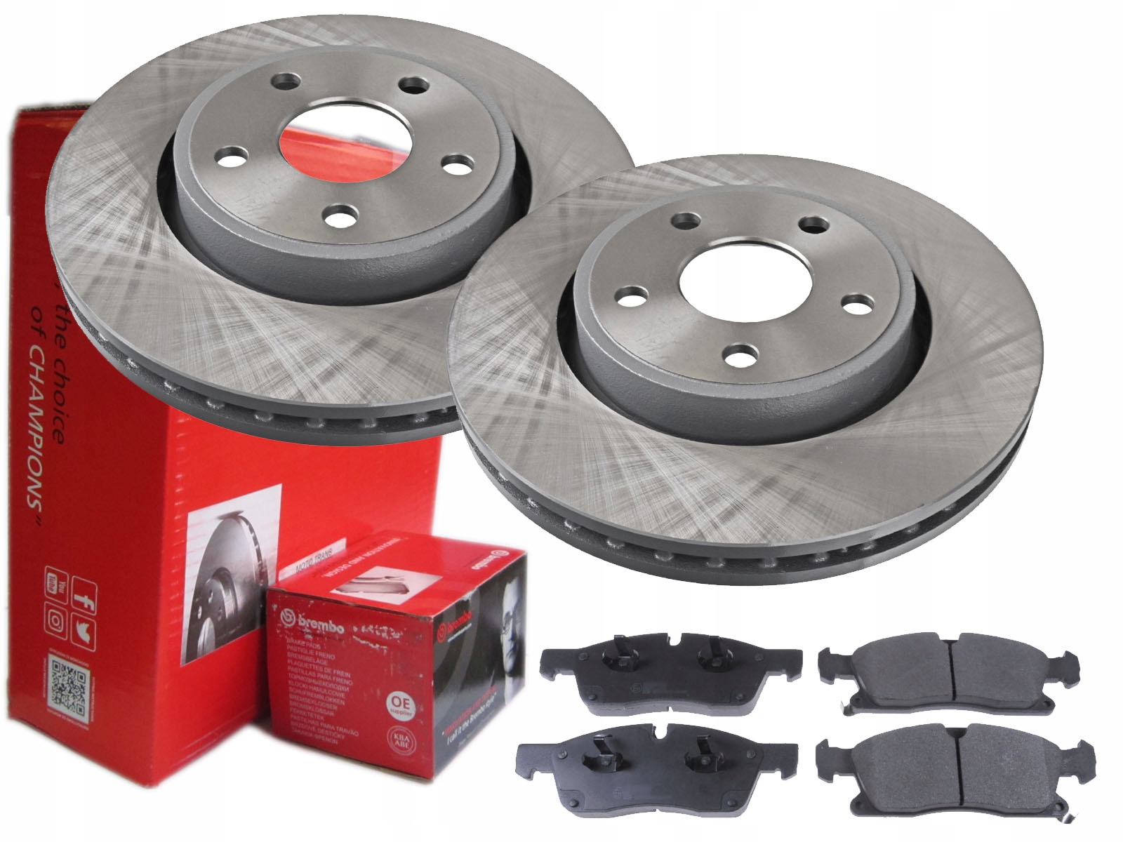 ДИСКИ КОЛОДКИ BREMBO СПЕРЕДИ GRAND CHEROKEE IV 330 ММ