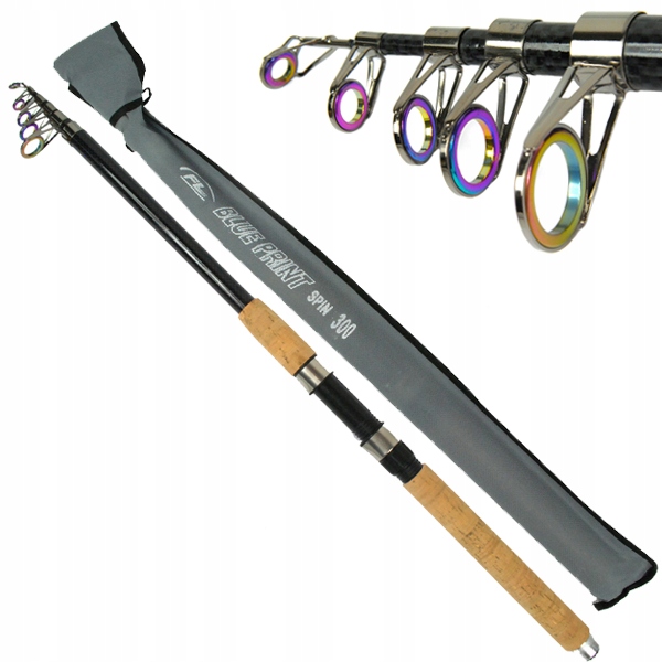 super ZESTAW WĘDKARSKI 2x wędka 2x kołowrotek akcesoria grunt spławik Z24 Materiał wędki włókno węglowe