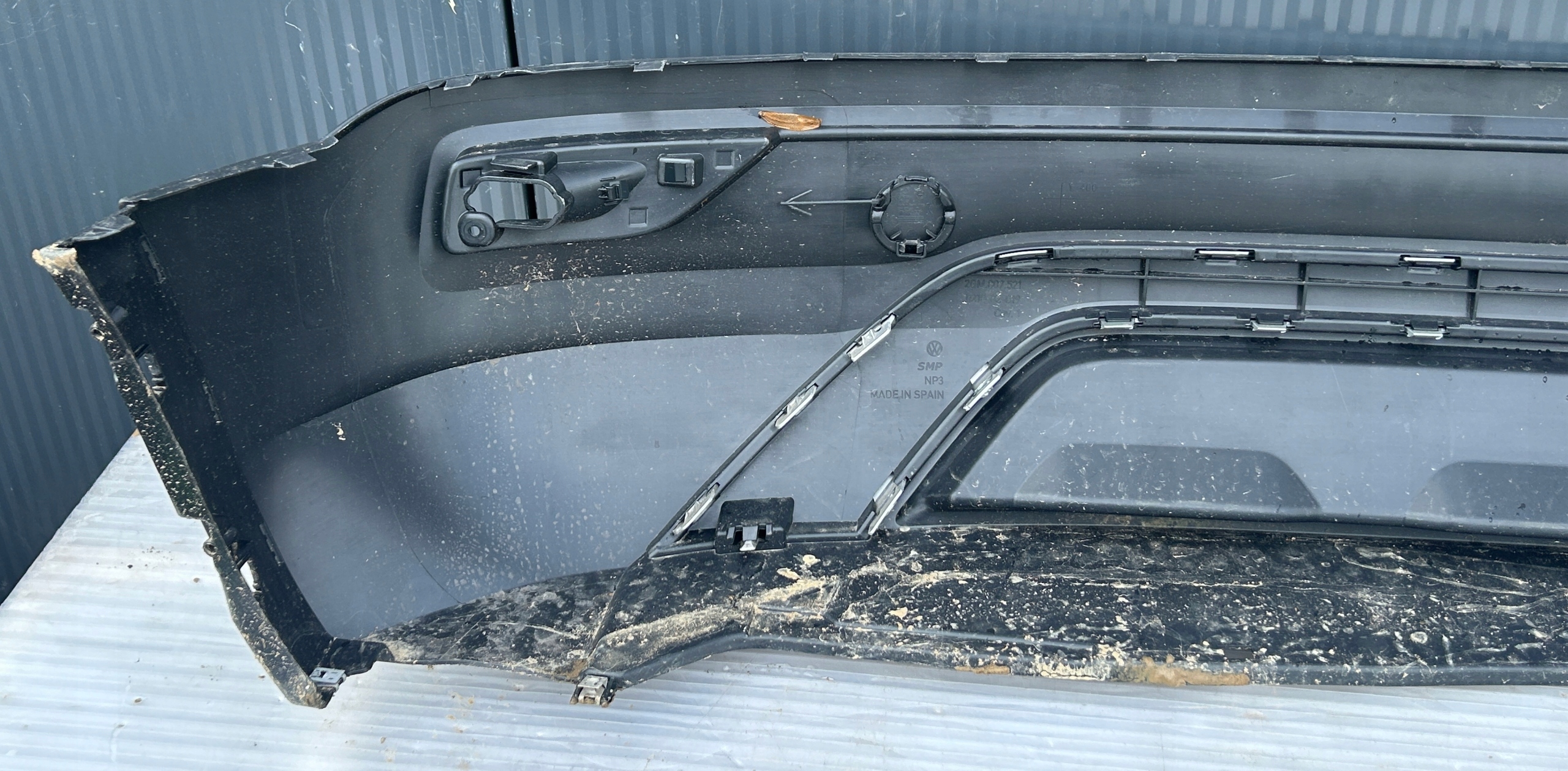 SPOILER der Stoßstange heck VW T-CROSS 2GM807521