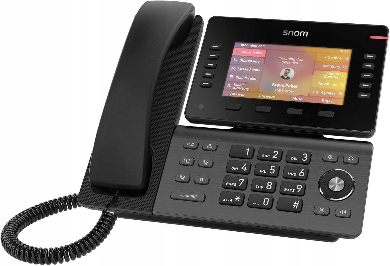 Stolní telefon Snom SM-D865 Voip LCD Displej Kvalita Sip