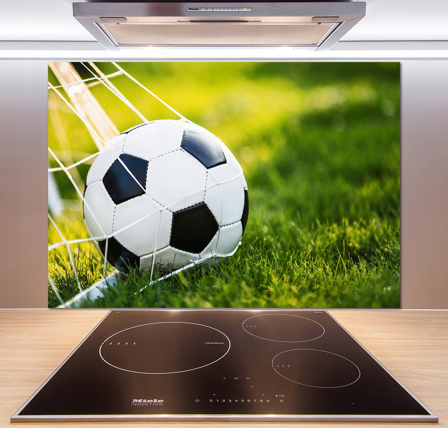 

Panel do kuchni Piłka w bramce 100x70 cm + Klej