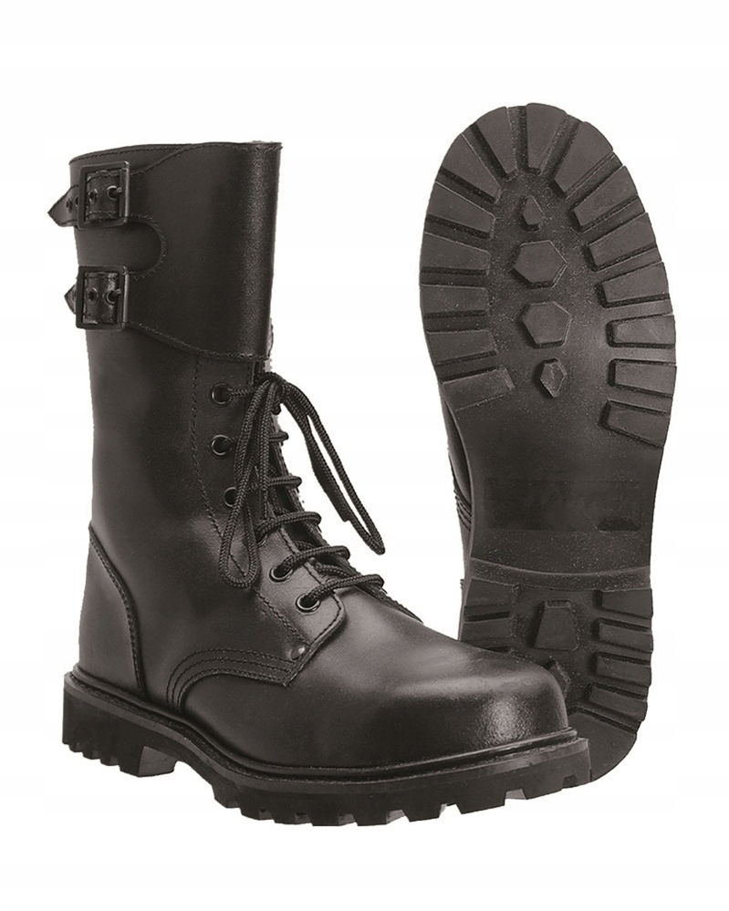 Buty Wojskowe Opinacze Francja Skórzane Czarne 41