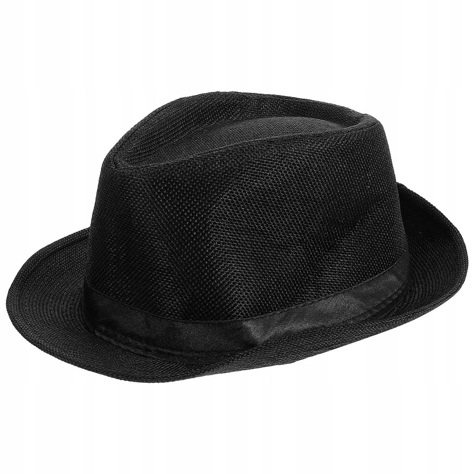 DZIECIĘCY KAPELUSZ FEDORA CZARNY - WYGODNY I STYLOWY
