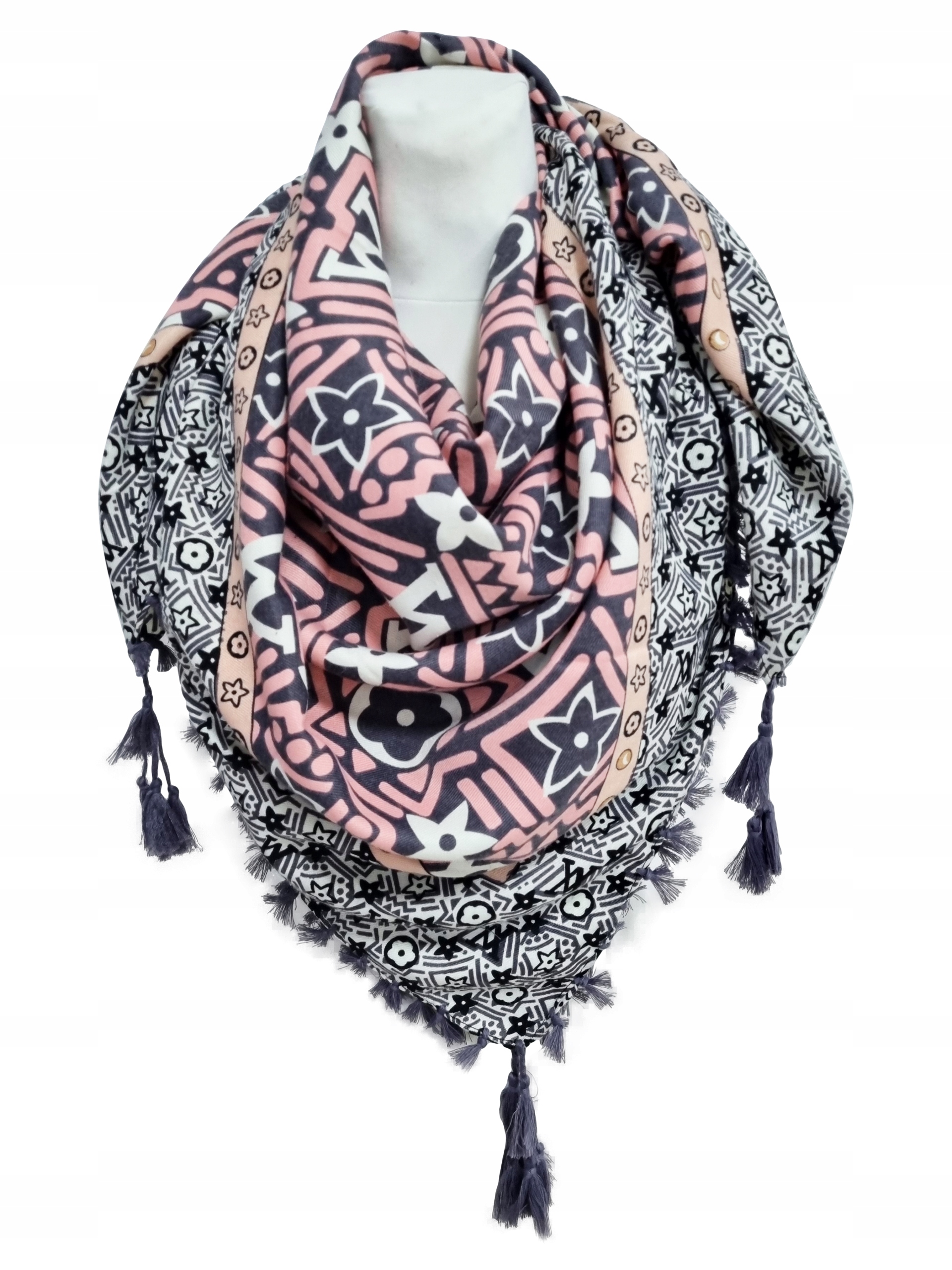 

Duża Ludowa Chusta Góralska apaszka chustka folk