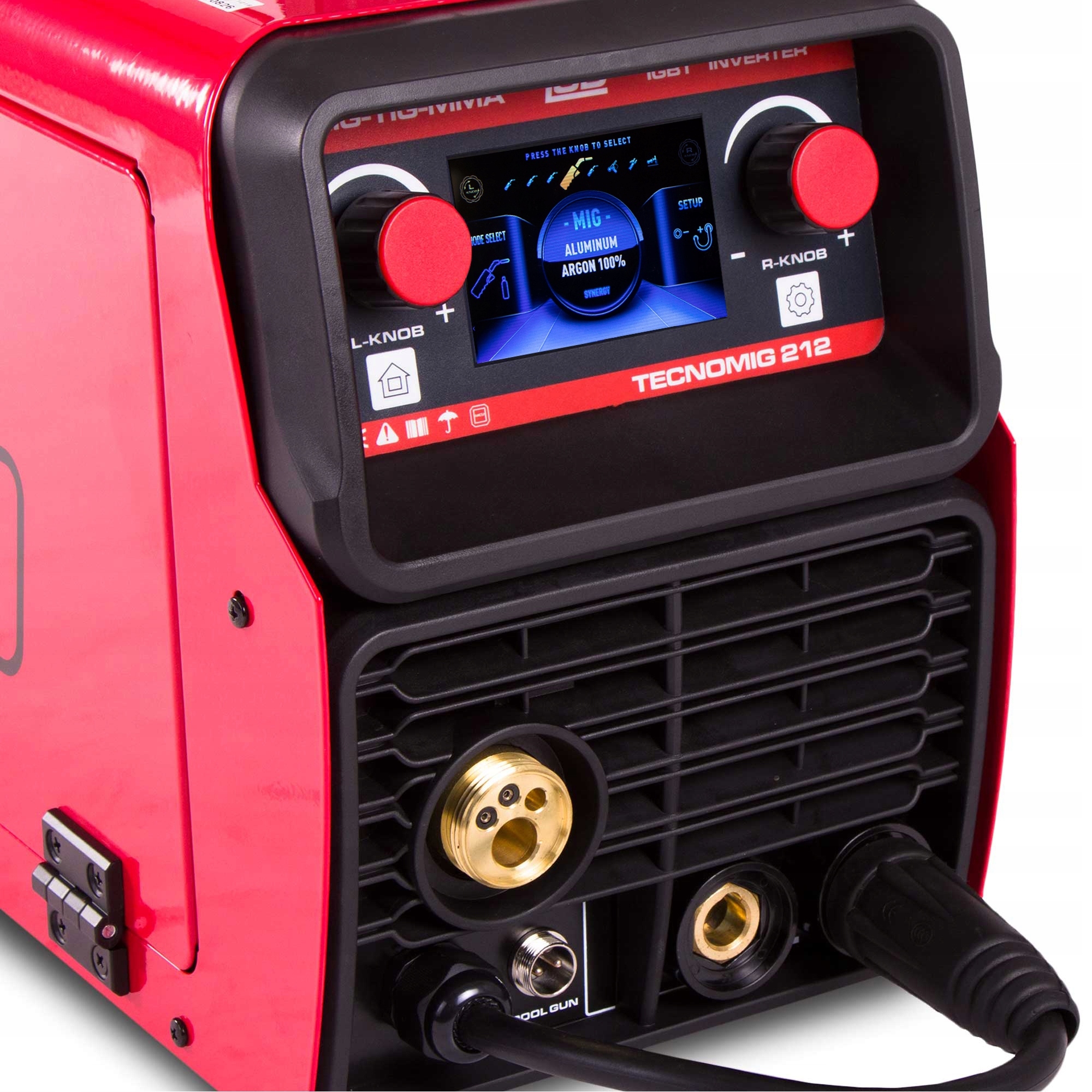 SPAWARKA INWERTOROWA INWERTER IDEAL MIG 212 MMA TIG ALU SYN 230V 200A 3W1 Marka Ideal