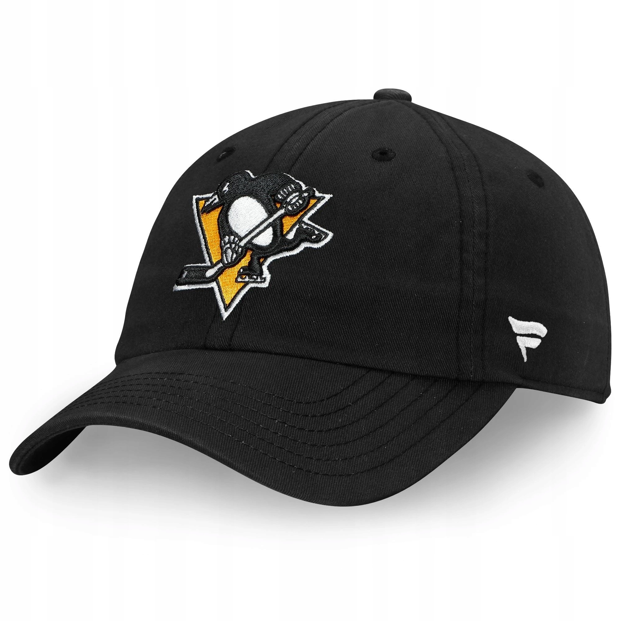 Pánská Kšiltovka Pittsburgh Penguins Nhl Core Black Curved Unstructured