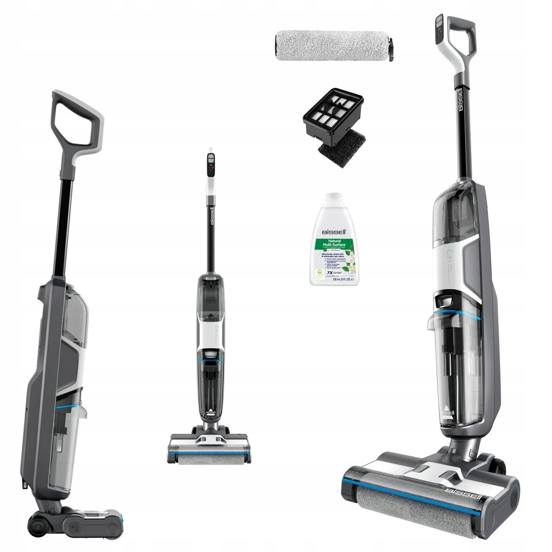 Odkurzacz Pionowy Bissel Crosswave HF3 Cordless Pro 2W1 3641N
