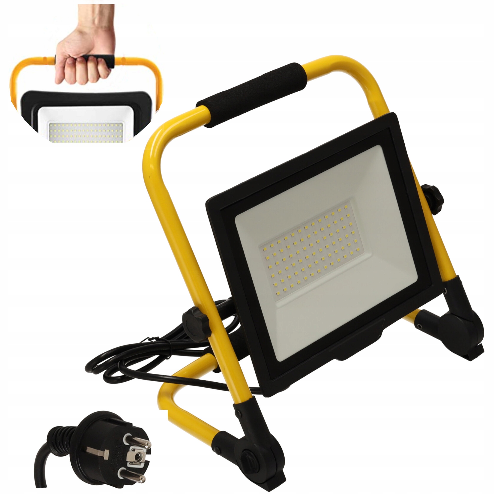 

Statyw Led Naświetlacz Led 100W Z Kablem 1,5M