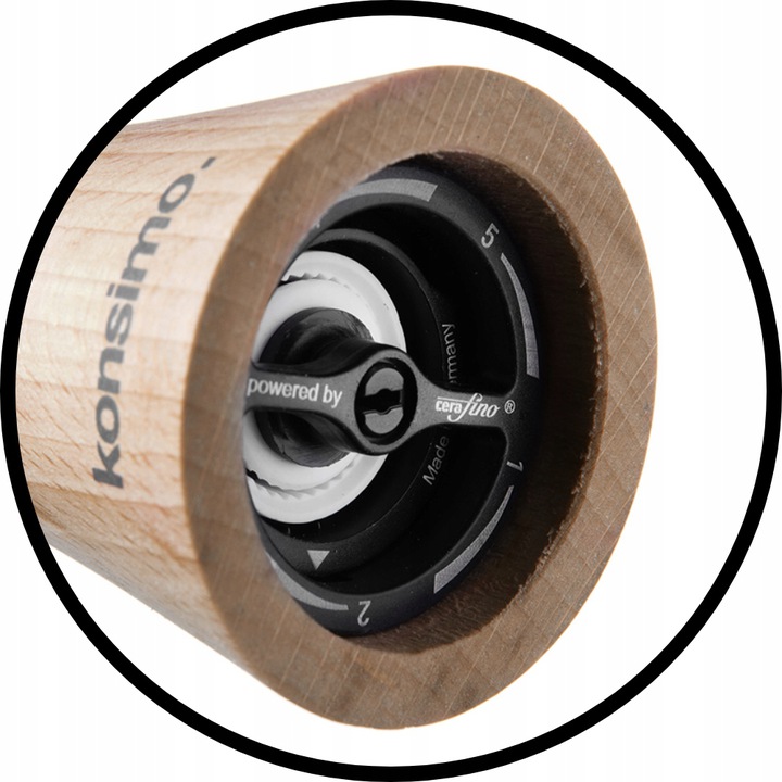 MŁYNEK RĘCZNY do pieprzu soli BUK CERAMIKA KONSIMO Rodzaj młynek ręczny