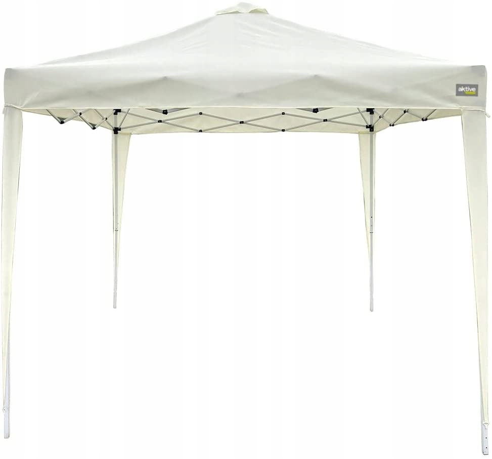 Pavilonový stan bílý 300 x 300 x 240 cm Aktive