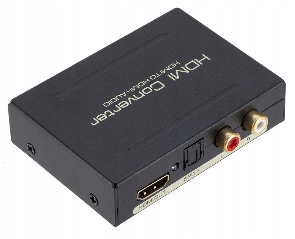 Extractor HDMI Audio SPDiF RCA R/L 3,5mm SPH-AE07 Złącza inne