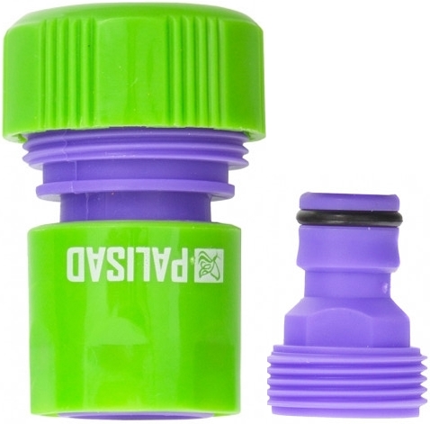 

Łacznik do węża 3/4" z adapterem i gwintem