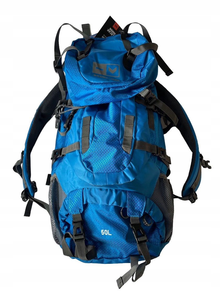 Plecak trekkingowy turystyczny HiMountain Hiker 41-60 l niebieski