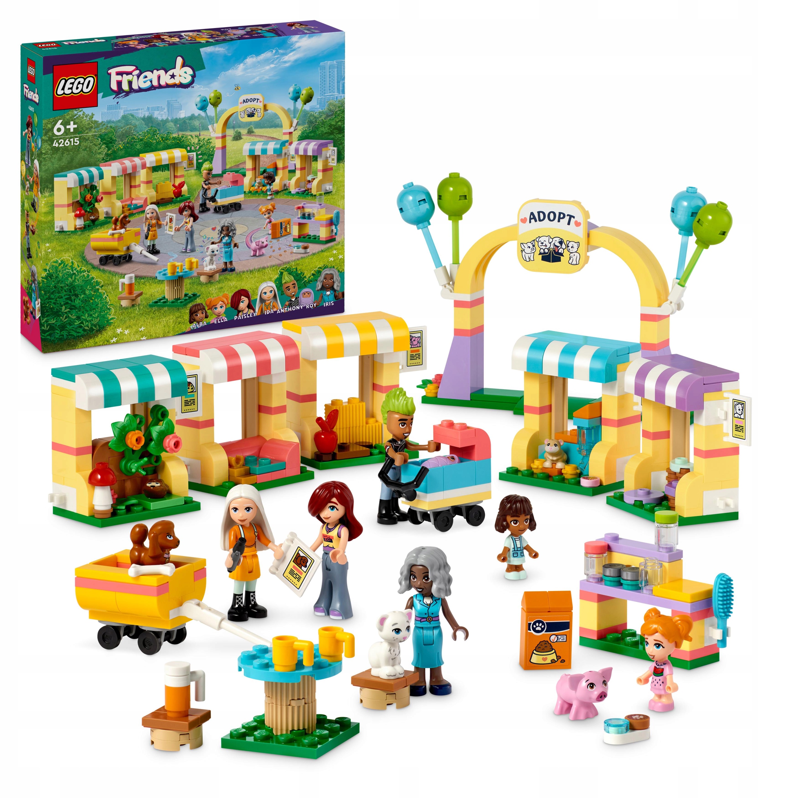 Lego Friends 42615 Den adopce zvířat