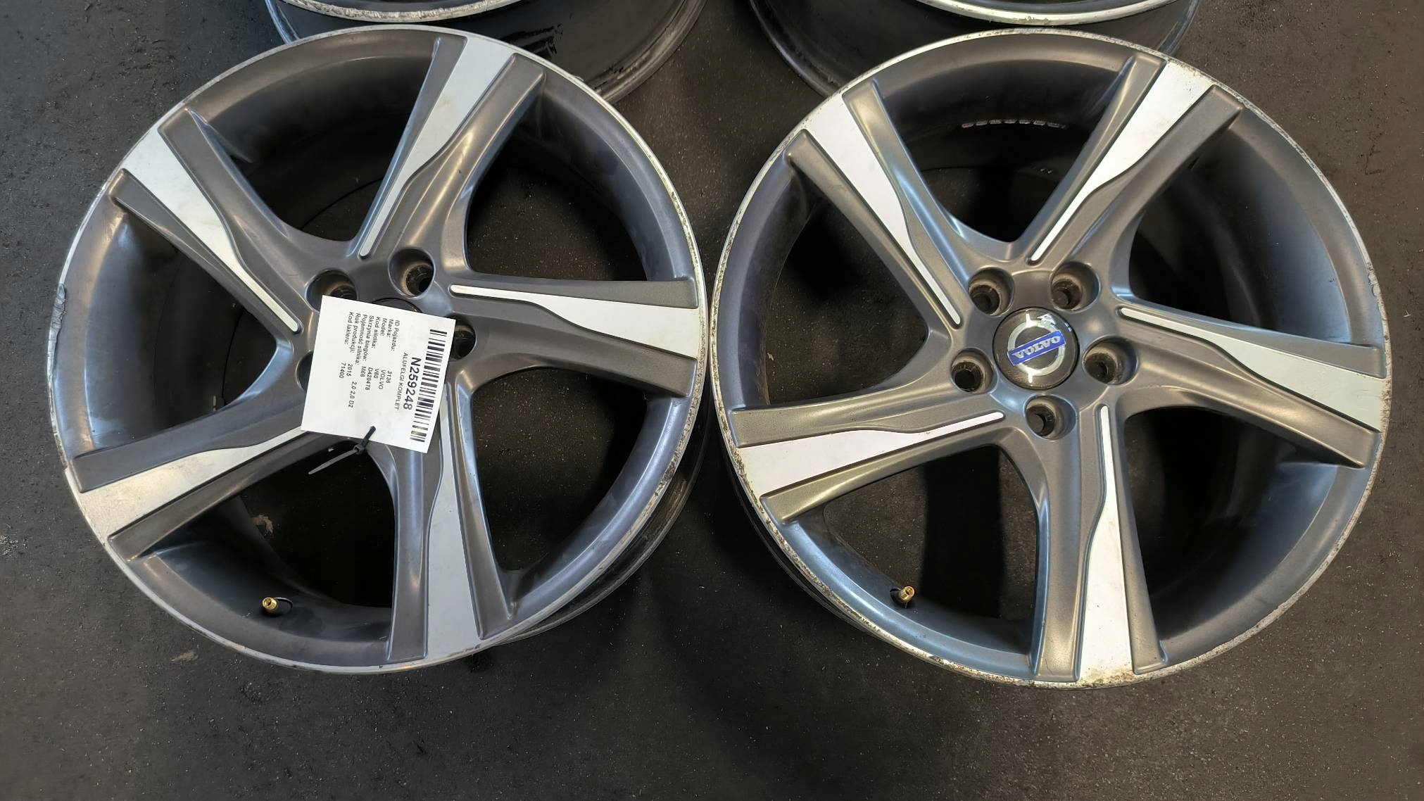 disc KOMPLET 18'' 5X108 31362188 VOLVO V60 and