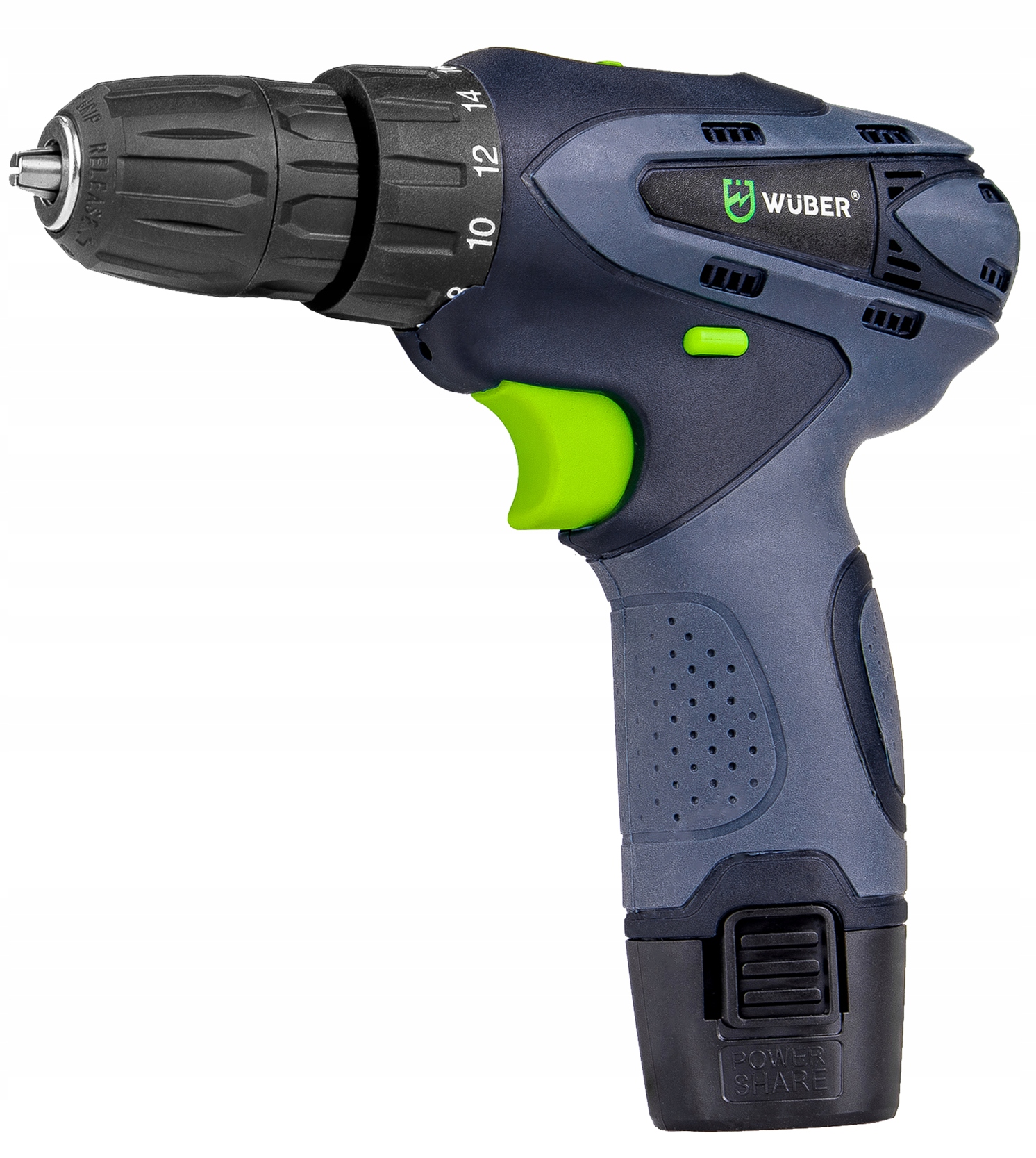 АКУМУЛЯТОРНИЙ ДРИЛЬ/ВИВУРОВОТРА 2X АКУМУЛЯТОР + КЕЙС Бренд Wuber