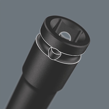 ZESTAW KLUCZY NASAD. IMPAKTOR DEEP SET 11CZ. 05004841001 WERA Typ 6-kątna