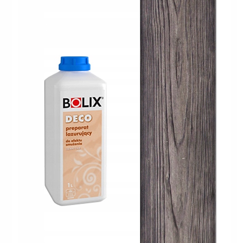 Bolix Deco Lazur Dekoracyjny prep. lazurujący Anthracite Ash Bwd P 62 0,9L