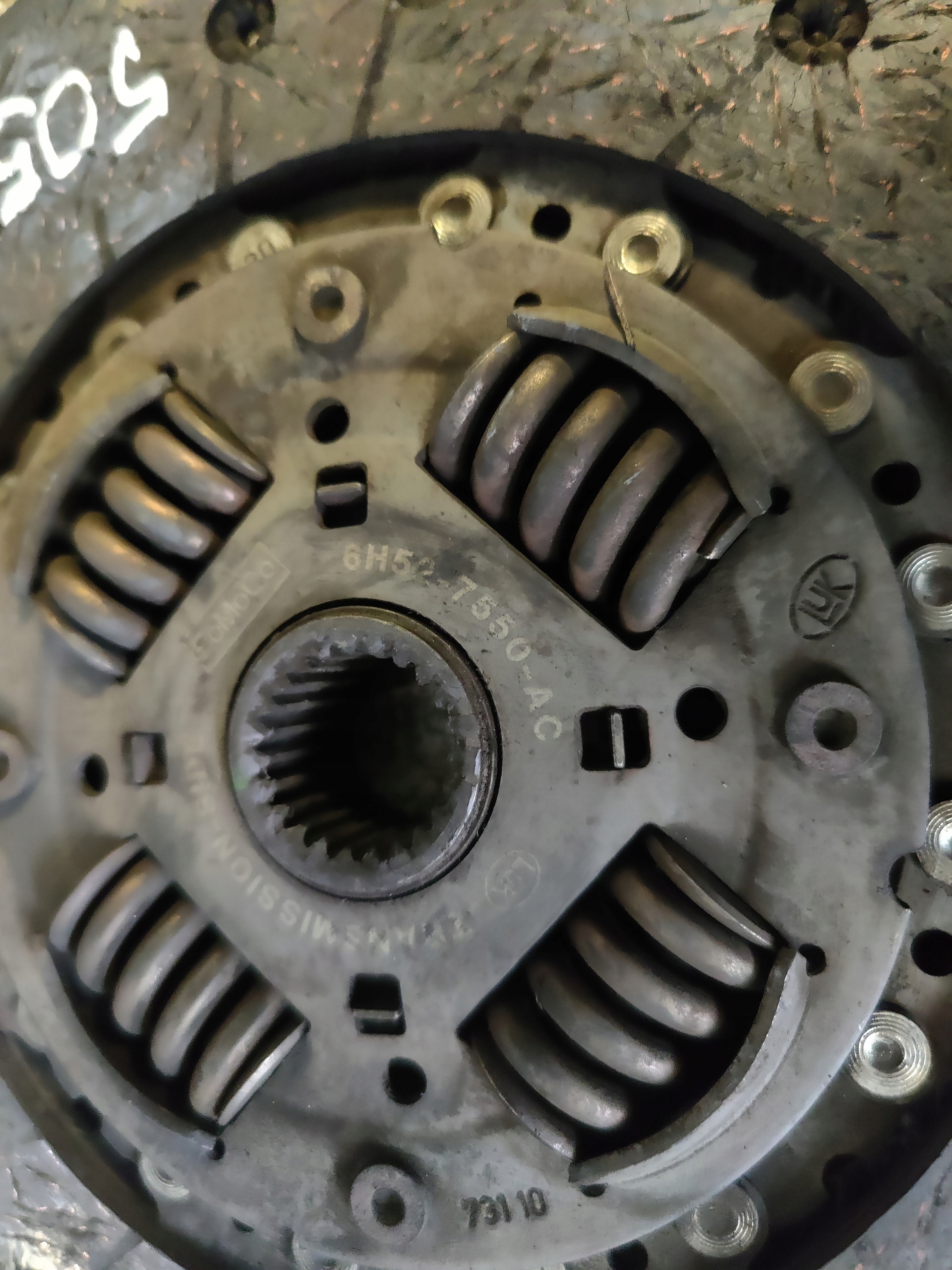 LAND ROVER FREELANDER II 2.2 VOLANO USATO disco di pressione 505